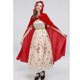 thumbnail image 1 of Carnaval Halloween Caperucita Roja para mujer disfraz de lujo abrigo largo traje espectacular Cosplay vestido de fiesta elegante, 1 of 5