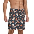 thumbnail image 2 of Fotbe Funny Dogs Pajama Shorts for Men, Men's Pajama Bottoms, Sleepwear,Short Pajama Pants-3X-Large, 2 of 9