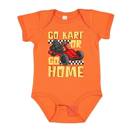 

Inktastic Go Kart Funny Go Karting Gift Baby Boy or Baby Girl Bodysuit