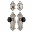 thumbnail image 5 of Grandeur Grande Victorian Plate Single Cylinder Knob Combo Pack with Lyon Knob and matching Deadbolt, 5 of 6