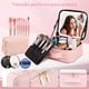 thumbnail image 4 of Cosmetiquera para Maquillaje, Estuche de Maquillaje con Espejo LED Desmontable, Puff para Polvo,Neceser Pequeño de Maquillaje,Juego de Brochas de Maquillaje,Cosmetiquera de Viaje, Bolso Portátil, 4 of 7