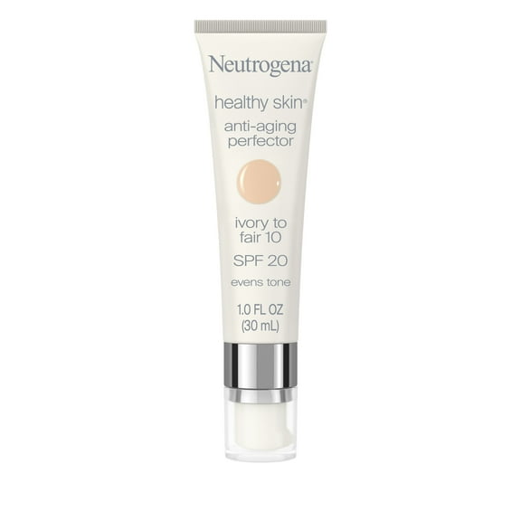 Neutrogena Healthy Skin Anti-Aging Moisturizer, Ivory/Fair, 1 fl. oz