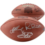 Troy Aikman, Emmitt Smith, & Michael Irvin Dallas Cowboys Autographed Wilson Super Bowl XXVII Pro Football - Fanatics Authentic Certified
