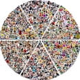thumbnail image 1 of Pack de pegatinas anime, 600 piezas mezcladas con temáticas clásicas. Vinilos impermeables y calcomanías para botellas, laptops, skateboards. Pegatinas para todas las edades, 1 of 6