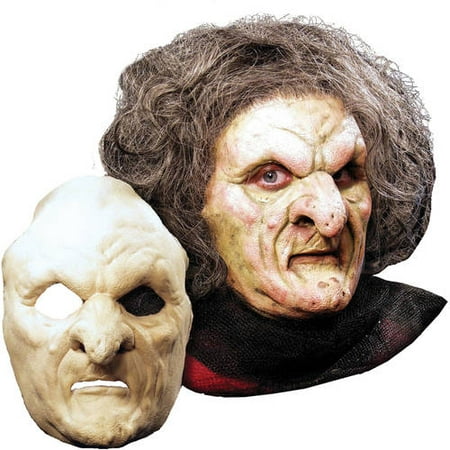 Foam Latex Prosthetic Face (No Makeup) Adult Halloween Accessory