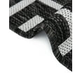 thumbnail image 5 of Unique Loom Outdoor Modern Collection Area Rug - Achromatic (6' 1" x 9' Rectangle Black and White), 5 of 10