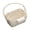 Beige, variant on Foldable Hanging Sink Drainses Basket–Expandable Kitchen Colander with Flip Cover,Space-Saving Collapsibleses Strainer for Fruit,Vegetable,Pasta,Utensils,Hanging Hook for Sink Edge,Quick Drainage,1PC