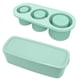 thumbnail image 1 of Silicone Ice Square Tray with Lid for 20-40 Oz Tumblers, 3 Hollow Cylinder Ice Square Molds for Mug, 1 of 5