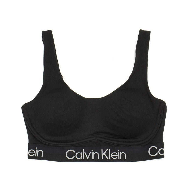 Calvin Klein Women's Structure Cotton Lightly Lined Bralette