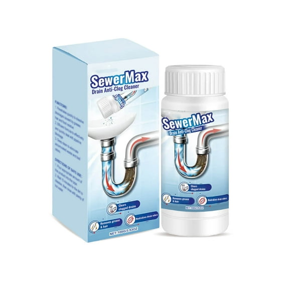 3 Packs Powerful Pipe Cleaner Drain Opener for Kitchen Sink Shower Tub Toilet Septic Safe Clog Remover Dissolves Hair Grease Soap Scum Enzyme Drain Cleaner Unclog Liquid Plumbing Maintenance