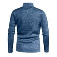 thumbnail image 4 of GigrtiJin Men Quarter Zip up Long Sleeve Sweatshirt Pullover Casual Lightweight Mock Neck Comfy Golf Running Sweatshirts, 4 of 4