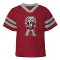 thumbnail image 2 of Toddler Crimson Alabama Crimson Tide Two-Piece Red Zone Jersey & Pants Set, 2 of 5