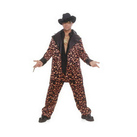 Big Daddy Inferno Costume  X Large  Chest Size 46 48