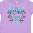 thumbnail image 4 of Inktastic My Meemaw Loves Me with Flowers and Hearts Boys or Girls Toddler T-Shirt, 4 of 5