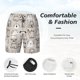 thumbnail image 3 of Fotbe Puppy Traje de Baño para Hombre – Shorts de Natación de Secado Rápido con Forro y Bolsillos-Small, 3 of 6