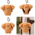 thumbnail image 2 of Bottone Cute Plush Rabbit Keyring Easter Rabbit Keychain An1ma1 Keychain Car Key Holder Handbag Pendant Women Bag Accessories, 2 of 7
