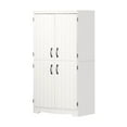 thumbnail image 2 of South Shore Farnel 4-Door Storage Cabinet, in Pure White, 2 of 14