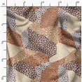 thumbnail image 2 of Soimoi Cotton Poplin Brown Fabric By the Yard - 42 Inch Wide - Abstract Texture Fabric - Contemporary and Unique Patterns for Creative Projects Printed Fabric, 2 of 6