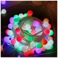 thumbnail image 1 of Laklulu JKWG Cadena de Luces LED - 15 m 100 Luces Ocho Funciones Caja de batería a Prueba de Agua + Control Remoto Globo LED Cadena de luz Interior con Control Remoto Cadena de Luces de Hadas, 1 of 5