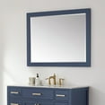 thumbnail image 4 of Altair Design Ivy 48" Rectangular Bathroom Wood Framed Wall Mirror in Royal&nbsp;Blue, 4 of 9