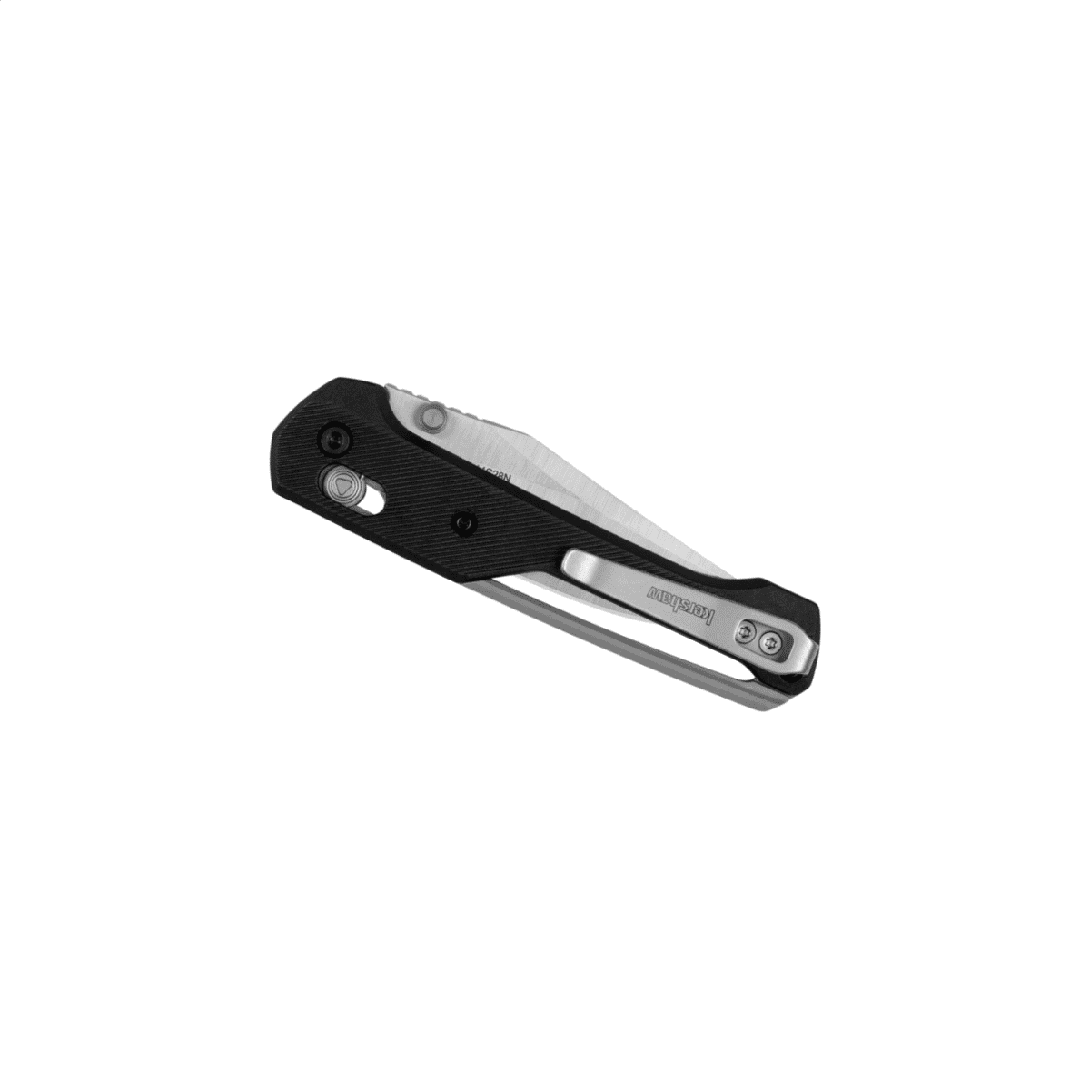 Kershaw Airspace Manual Open DuraLock Clip Point Point Blade EDC Folding Pocket Knife - Black