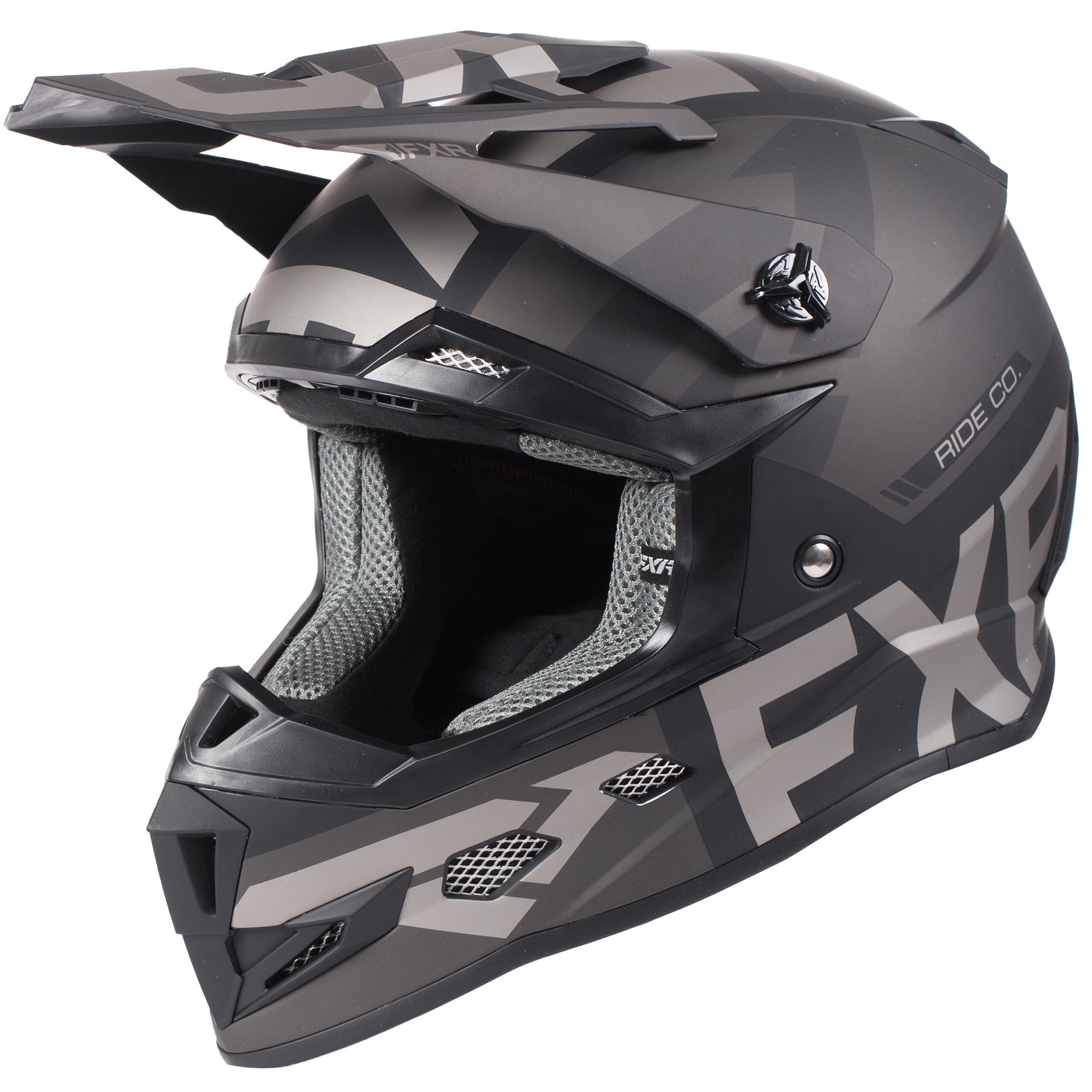 FXR Youth Black Ops Boost Evo Helmet Snowmobile 2020