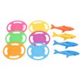 thumbnail image 1 of Juguetes de buceo ANGGREK diferentes colores plástico de entrenamiento para playa para adultos, 1 of 8