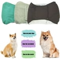 thumbnail image 3 of Couches pour Chiens Couches pour Chiens Mâles 3 Pcs Couches Réutilisables pour Chiens Mâles Petites - Couches Lavables pour Chiens - Couches pour Chiots Couches pour Chiens, 3 of 6