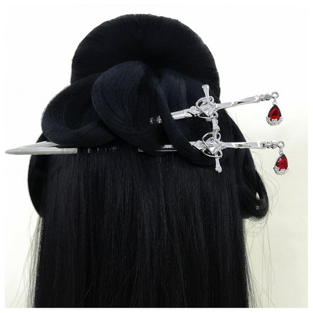 Chinese Style Hair Pin Sword Hair Sticks Vintage Tassel Hair Chopsticks 10 Styles for Women Hair Accessories Silver Water Drop Chinese Style Hair Pin Sword Hair Sticks Vintage Tassel Hair Chopsticks 10 Styles for Women Hair Accessories Silver Water Drop