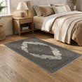 thumbnail image 2 of ODIKA Neutral Muted That Symmetrical Abstract Mottled Vintage Print Easy Care Kids Safe for Small Living Room, Playroom, Bedroom, 2 of 7