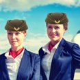 thumbnail image 4 of Masteelf Flight Attendant Beret Cap Soft Acrylic Fibers Air Hostess Hat Beret Cap Stewardess Hat Flight Attendant Hat Cosplay Stewardess Hat, 4 of 8