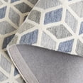 thumbnail image 5 of Safavieh Ebony Travis Geometric Area Rug, Ivory/Gray, 6' x 6' Round, 5 of 10