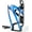 Blue-Black, variant on Bike Water Bottle Cage - Lightweight Cycling Bottle Holder with Mounting Screws, Easy Install for Road/Mountain Bikes ( Black )
