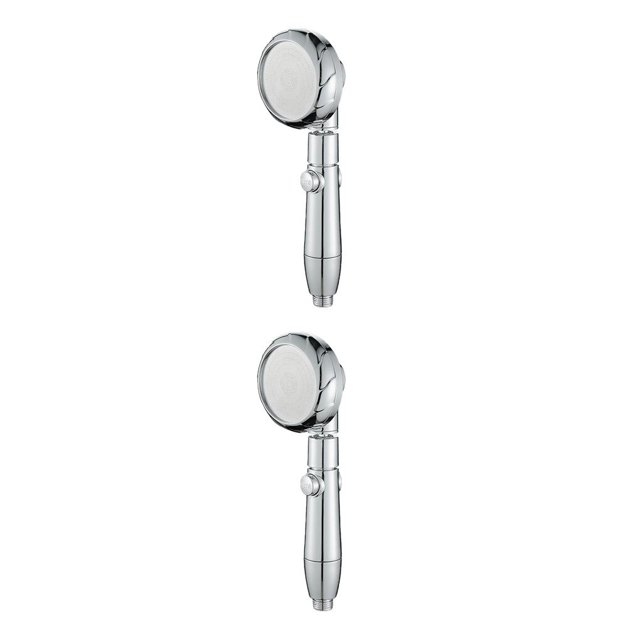 Wosthever Cabezal de ducha Universal de alta presión, 3 modos de mano, ahorro de agua, boquilla de pulverización de lluvia para baño, Type1 NO1