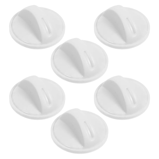WORGEOUS Perilla de Control de temporizador Universal para lavadora, perilla de lavadora, Control de secadora, perilla de repuesto, interruptor Selector, accesorios de pieza, 6 uds.