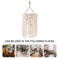 thumbnail image 2 of unbranded De Bohemia Con Pantalla De Beige Tejida Para Del Hogar, 2 of 5