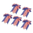 thumbnail image 2 of Oubit Patriotic Flag Decorative Bow,5Pcs Star Stripes Bow Independence Day Flag Bows Star Stripes Bow World-Class Design, 2 of 9