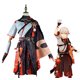 thumbnail image 5 of Juego de Anime Genshin Impact Kaedehara Kazuha para hombre, Cosplay, fiesta de Halloween, ropa, peluca, zapatos, disfraces de Halloween, 5 of 5