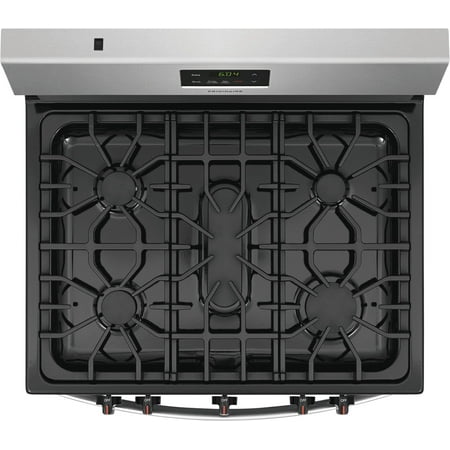 Frigidaire - 5.0 Cu. Ft. Freestanding Gas Range - Stainless steel
