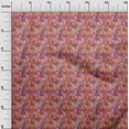 thumbnail image 3 of oneOone Viscose Jersey Pink Fabric Abstracts Sewing Craft Projects Fabric Prints By Yard 60 Inch Wide, 3 of 5