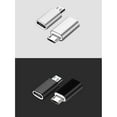 thumbnail image 5 of 10Pcs Mini Type-c Female To Micro USB Female Adapter Phone USB 3.0 Aluminum Alloy USB-C Converter,black, 5 of 9
