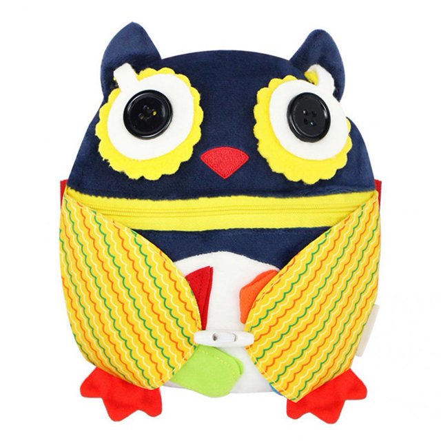 Busy-Board Learning Owl Toys Preschool Owl Toy Colorful Enhance Logical Think heqiyong toy