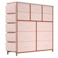 thumbnail image 1 of Cómoda Cajonera 12 Cajones de Tela para Recámara | Organizador de Ropa con Bolsillos Laterales y Ganchos | Mueble de Almacenamiento Multifuncional para Dormitorio - Resistente y Espacioso, 1 of 8