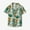 White, variant on Boy's Floral Printed Hawaiian Shirt Button Down Short Sleeve Kids Summer Beach Holiday Shirts for Girls 1-13 Years