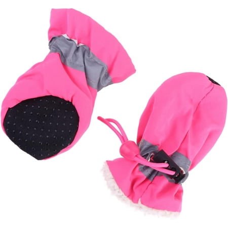 4pcs Set Socks for Winter Warm Winter Socks Puppy Stocking Stuffers Rain Booties Dog Shoes Medium Size Dogs Booties Socks Pet Shoes Puppy Shoes Boots Dog Boots Shoes for Dogs