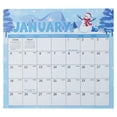 thumbnail image 2 of Fridge Calendar,2026-2027 Magnetic Calendar for Refrigerator,18-Month Fridge Calendar Magnet from October 2025 to June 2027,Greenery Design for Easy Organizing(B), 2 of 7