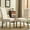 Tan, variant on Tufted Parsons Dining Chairs | Ideal for Family Meals | Polyester Upholstery on Wood Frame | Beautify Dining Environment