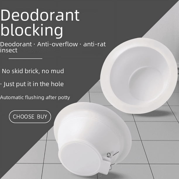 Dispositivo desodorante para inodoro en cuclillas Dispositivo desodorante para inodoro en cuclillas Dispositivo desodorante para inodoro en cuclillas Tapón desodorante para inodoro Inodoro sellado