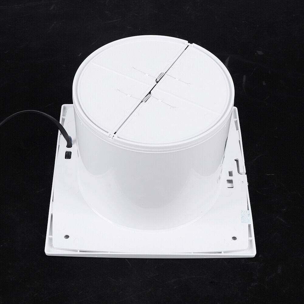 6'' Bathroom Ventilation Fan Wall Mounted Air Vent Exhaust Ceiling Toilet Blower for Kitchen, Bathroom, Living Room