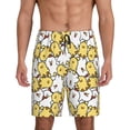 thumbnail image 1 of Vsdgher Short de Pyjama pour Hommes Imprimé Poulet, Bas de Pyjama Léger avec Poches-Moyen, 1 of 6